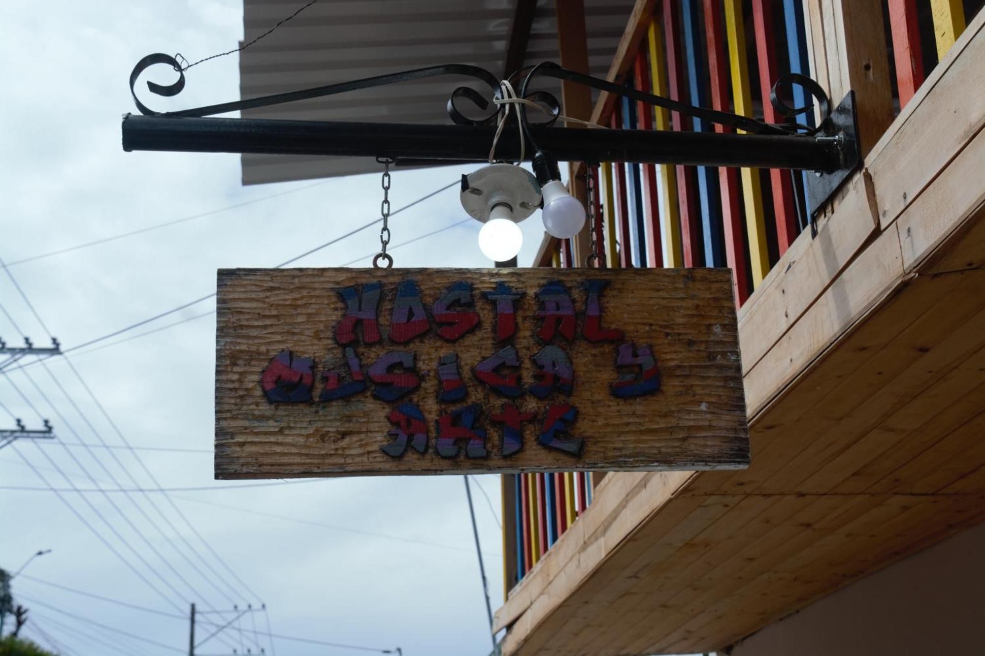 Hostal Musica Y Arte San Agustín Dış mekan fotoğraf